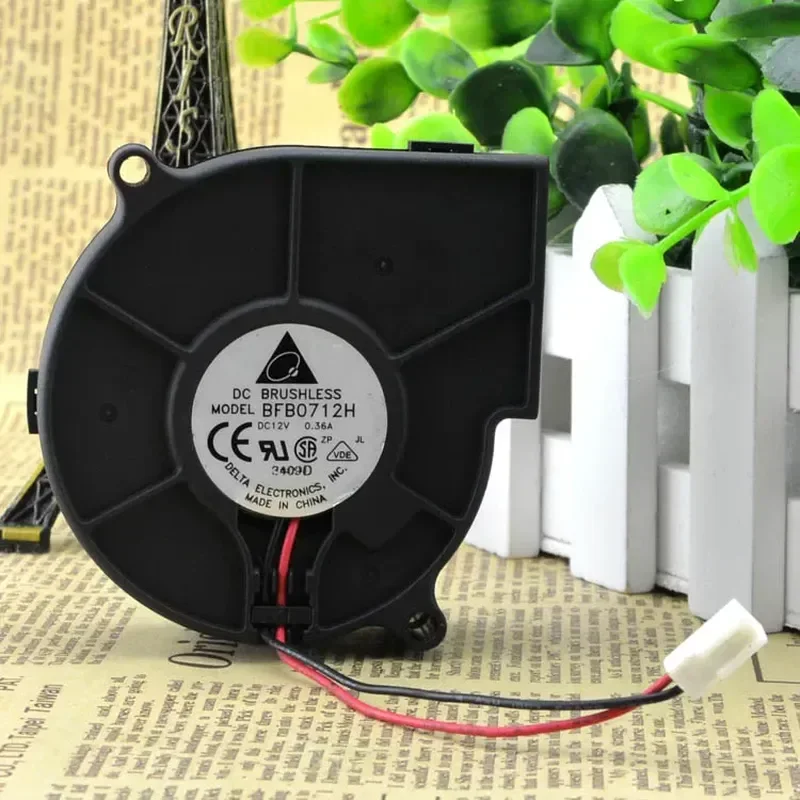 Original Delta BFB0712H 7530 12V 0.36A Projector Blower Centrifugal Fan for Projectors and Cooling Systems
