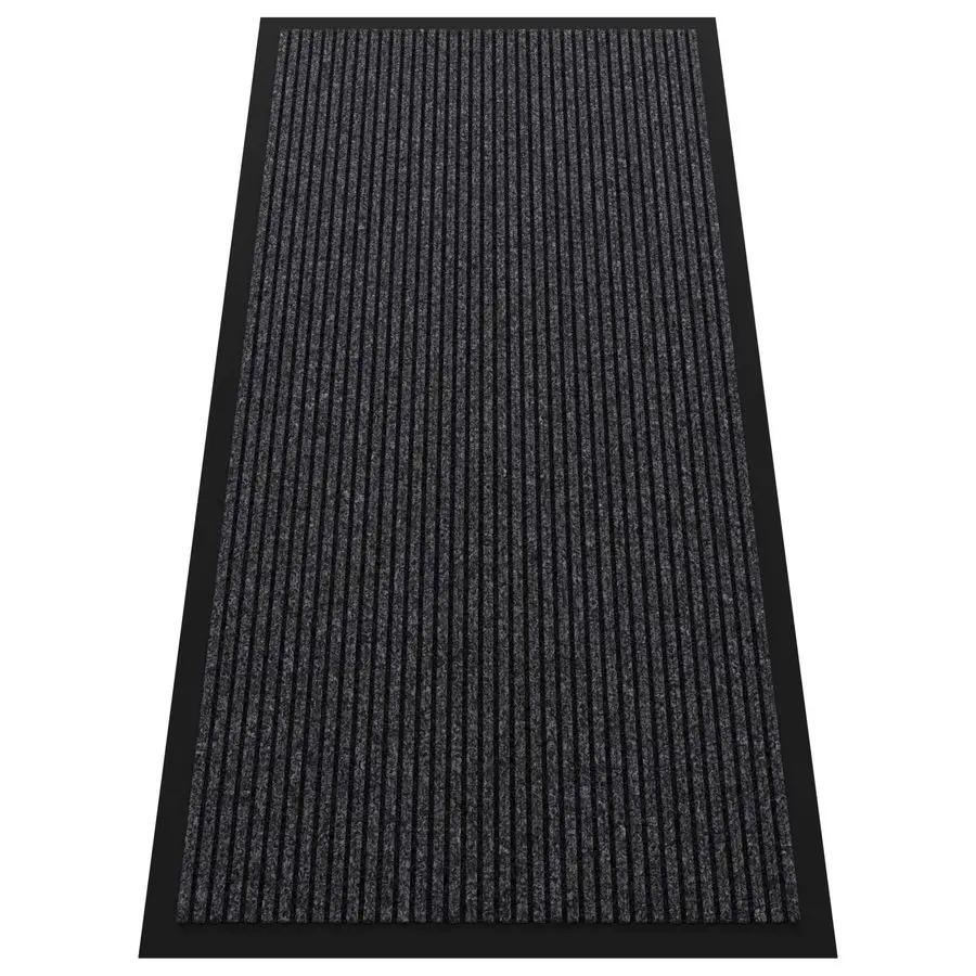

Indoor Outdoor Door Mat, 4 x 2 Doormat for Entryway, Rubber Backing Non Slip Front Door Mat Outside Entrance, Super Absorbent Co