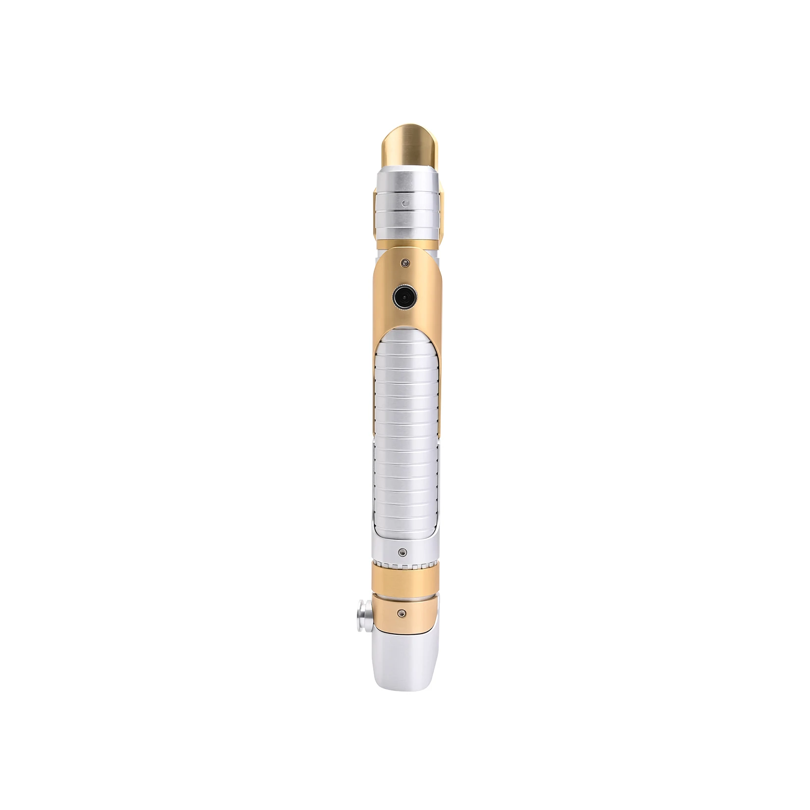 Txqstoudio tripulação metal punho cartão sd bluetooth pesado duelo espada laser balanço suave para adulto sabre de luz sem lâmina sabre