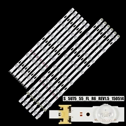 Bande de rétroéclairage LED pour UN55MU6300FXZA UE55JU6745 UE55JU7000 UN55KU6gagnante UN55JU6700 UN55JU6400 V5DU-550DCA-R1 V5DU-550DCB-R1