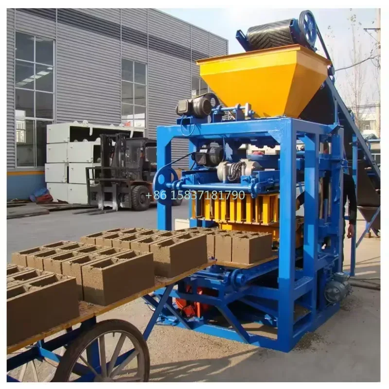 Clay Solid Bricks Making Machine Extrusion Product Plants Brick Making JZ250 Small Non-vacuum Extruder Red Brick Making Machine