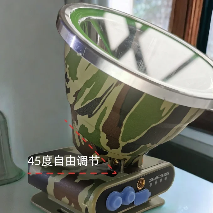 مصباح أمامي TR-dog، ضوء قوي، مصباح أمامي شحن فائق السطوع