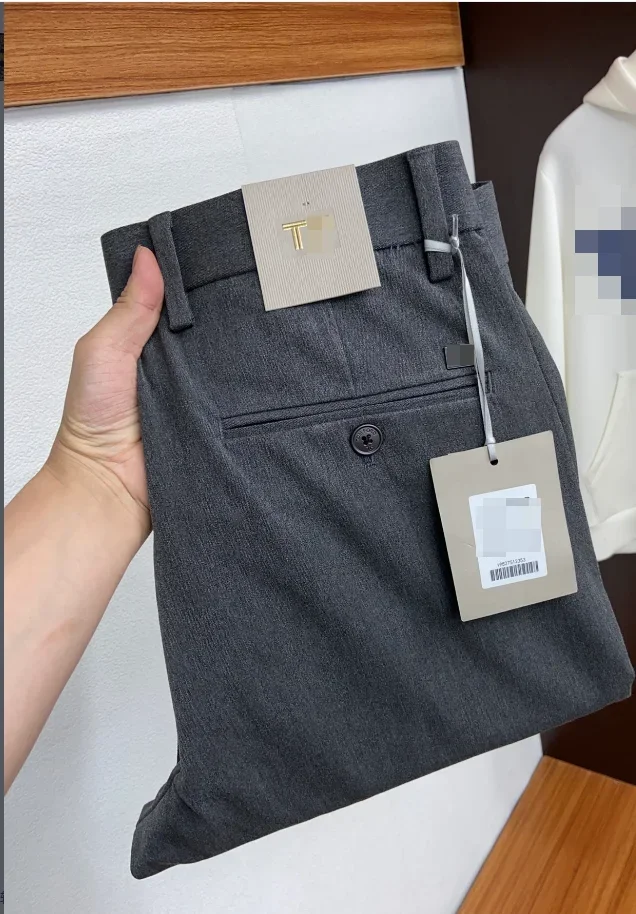 

2024 DIKU JING New Spring And Summer Men's Casual Trousers! Simple And Elegant Style, Fine And Neat , Size 30-38