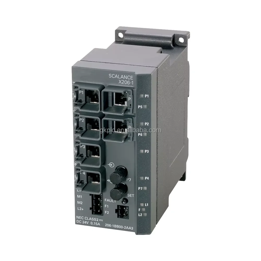 

【Brand new】SCALANCE X206-1 Managed Industrial Ethernet Switch 6GK5206-1BB10-2AA3 for PLC & PAC Controllers