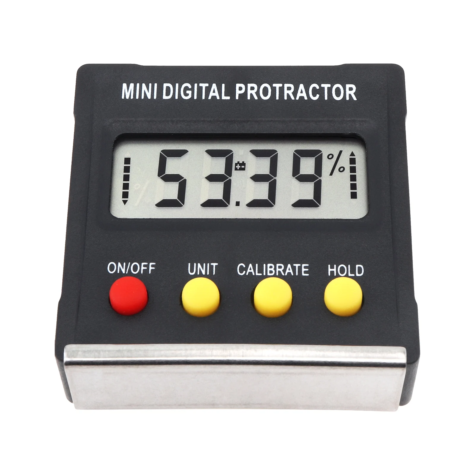 

Mini Inclinometer Digital Angle Finder Bevel Box Mini Digital Display Inclinometer Slope Level Protractor