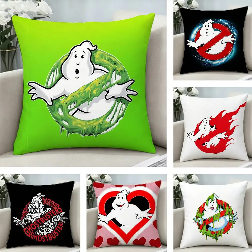 

M-Movie G-Ghostbusters-es Pillow Case Pattern Printed Pillowcase For Living Room Sofa Cushion Cover