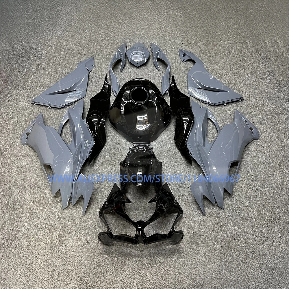 For Kawasaki ZX6R 2019- 2023 Fuel Green White Motorcycle Fairing Kit ZX 6R 19-23 Aftermarket Injection Fairings Bodywork Set