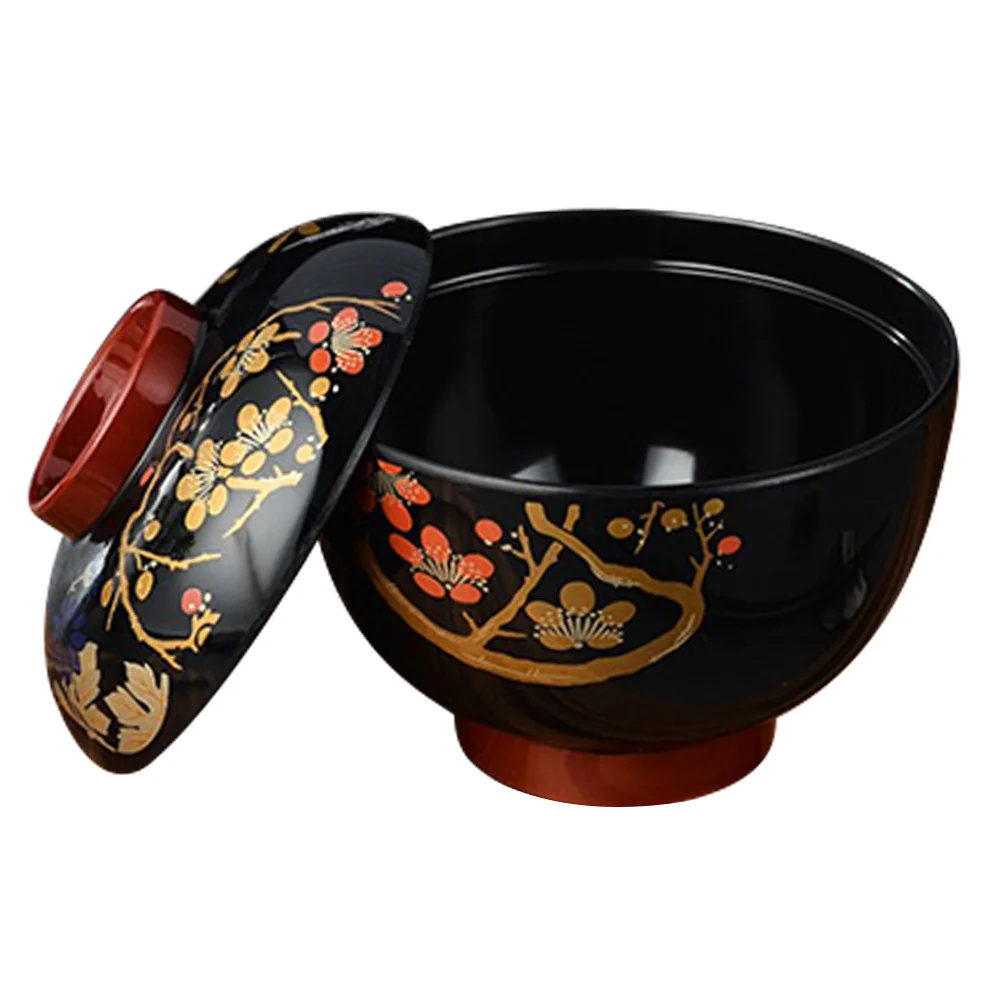 

Japanese Miso Soup Bowl Household Soup Holder Food Storage Container Kitchen Multi Functional Traditional Style