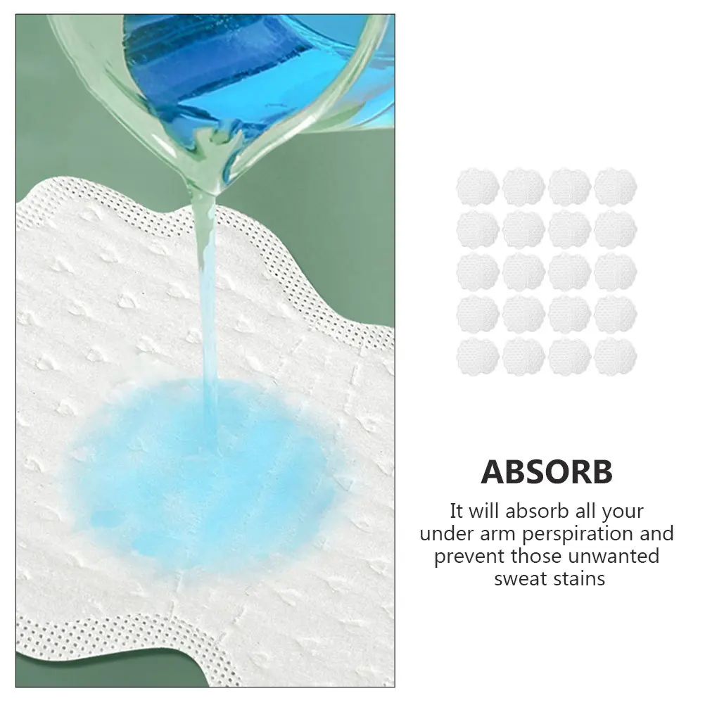 20 قطعة منصات عرق الإبط قسط ماصة بقع سرية تحت الإبط حماية لا بقع لوازم الصيف منصات عرق الإبط #3