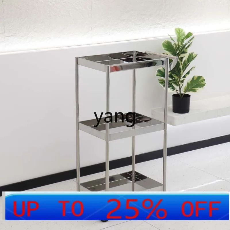 

Lmm new barber shop perm and dye cart hair rack multi-functional barber shop tool cart