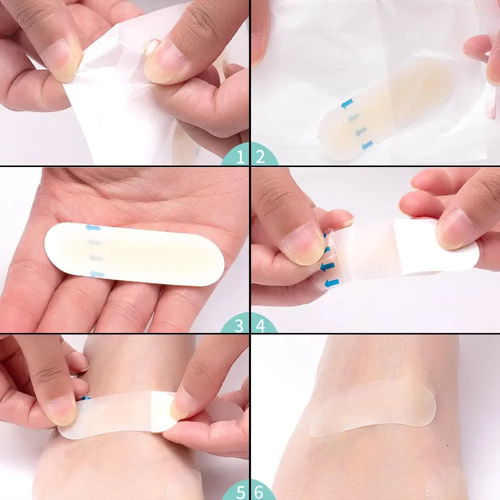 Gel-Schuhe-Aufkleber, weiche Hydrokolloid-Pads, Anti-Tragen, Fußlinderung, Schmerzen, Ballen, Hühneraugen, Schwielen, Reibungsdruck, Fersenschmerzen