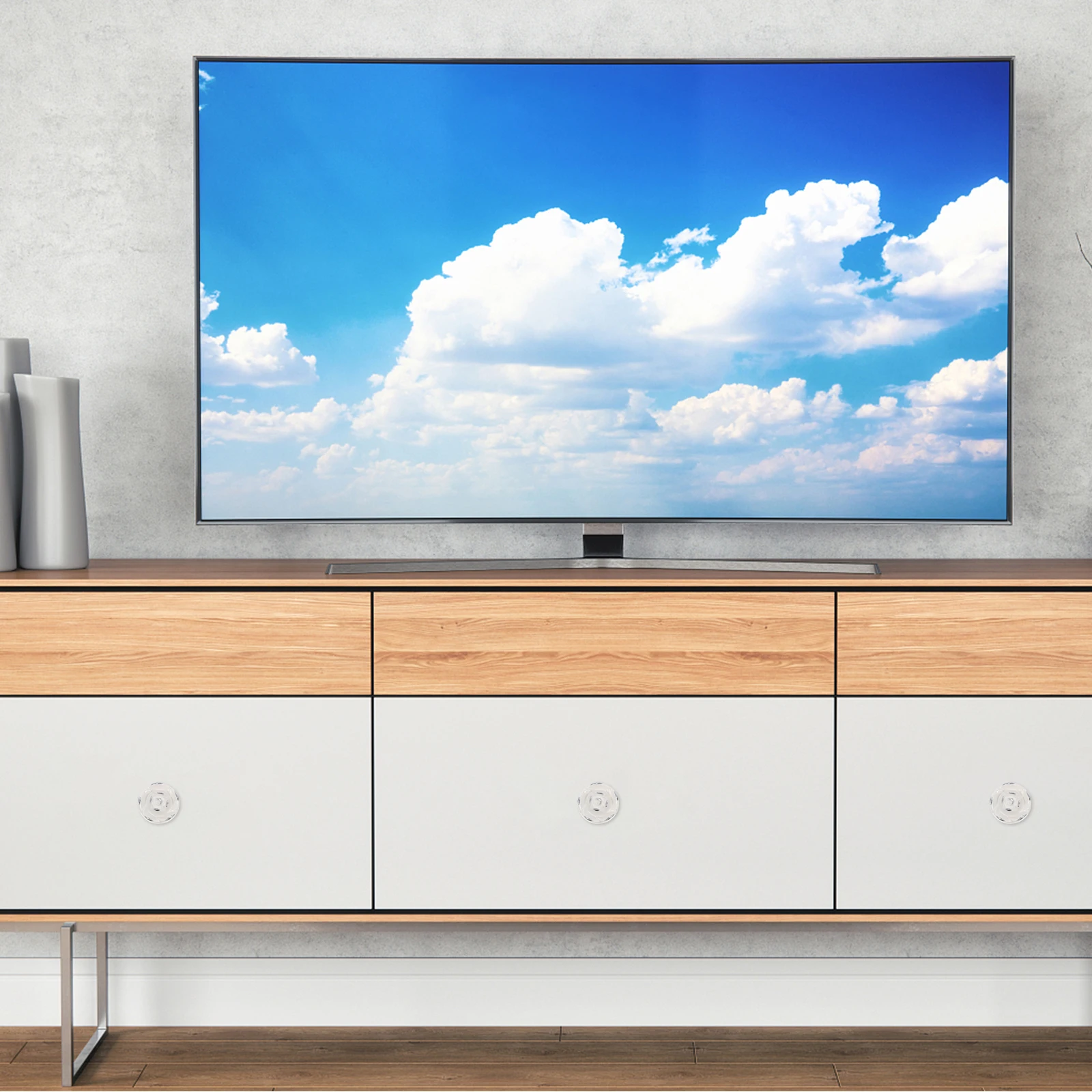 

8pcs Furniture Handle Cabinet Drawer Pulls Vintage Style Flower Pattern Dresser Knobs Hardware Kitchen Bedroom Bathroom