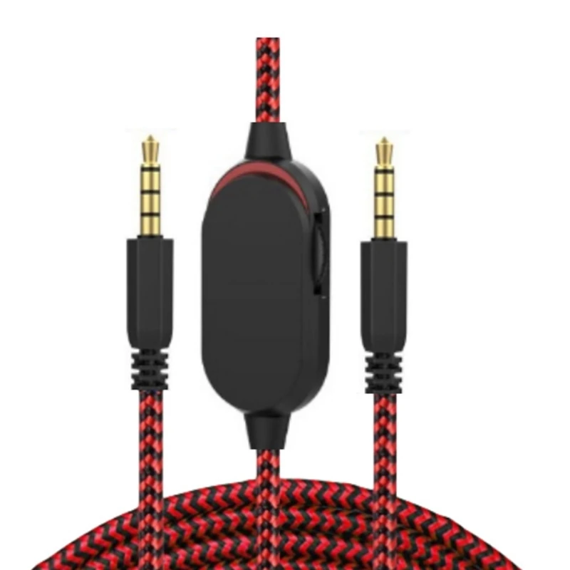 Headsets Cable for Alien-ware AW310H AW510H Headphone Cord for Enhances Gaming Sound Experience,Durability Nylon Braide Wire