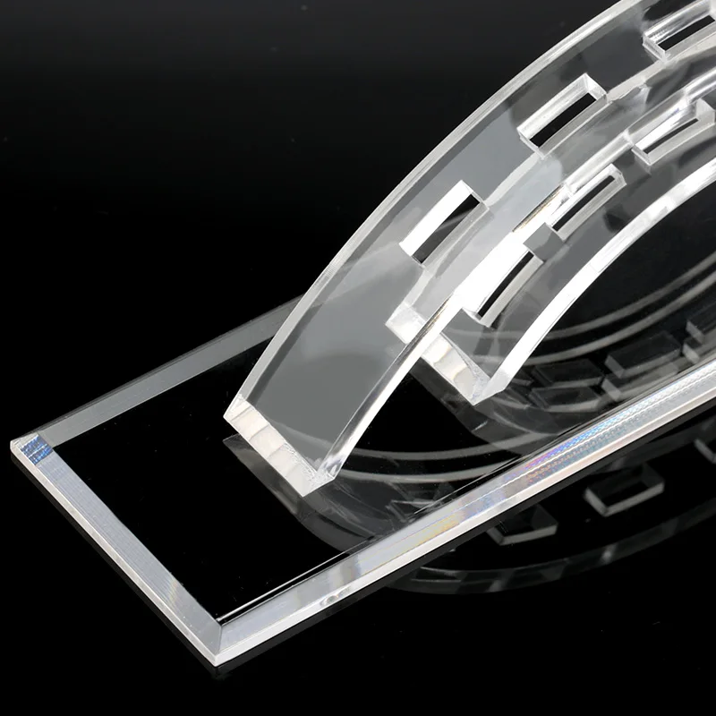 Eyelashes Tweezer Storage Holder Acrylic Makeup Tweezers Holder Rack Eyelash Extension Planting Tool Storage Stand Makeup Tools
