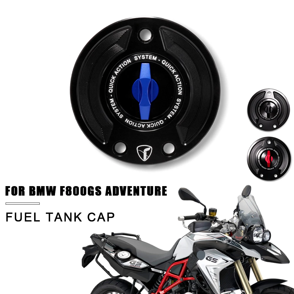 Fuel Tank Cap Cover CNC Motorcycle Accessories For BMW F800GS Adventure F800R 2017