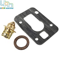 160°F / 71°C Thermostat Kit Replace MerCruiser OMC Cobra 120 140  2.5L 3.0L 18-3670 802446 Volvo Penta 3853799 0778064 0982554