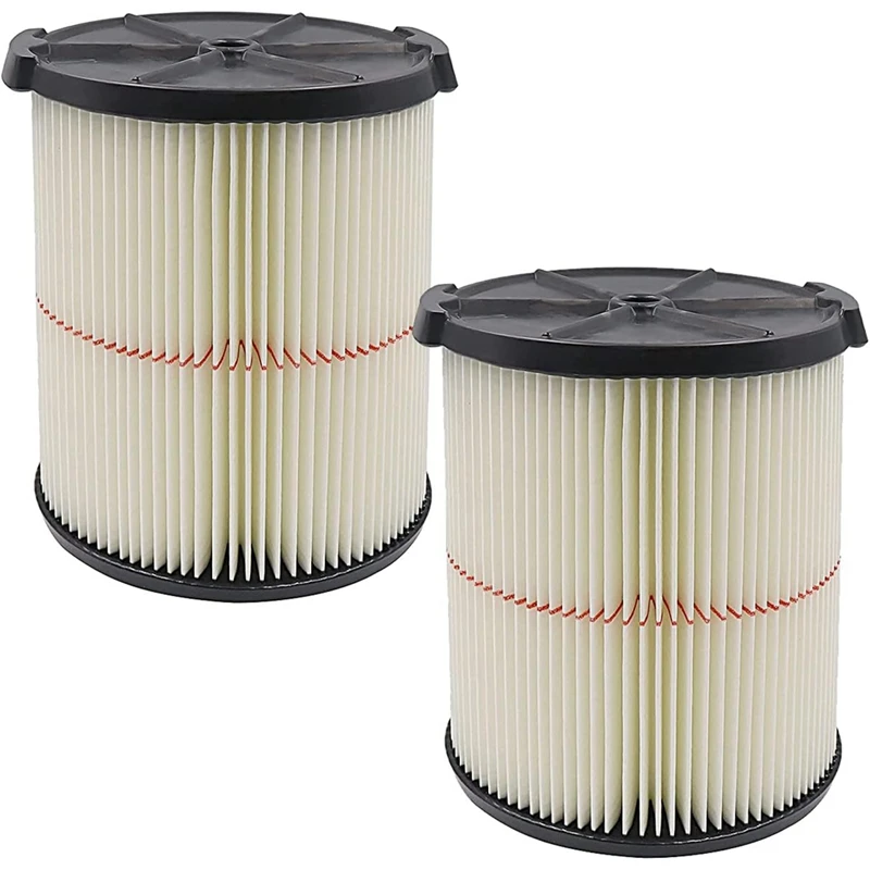 掃除機カートリッジフィルター、職人用の汎用アクセサリー、9-38754、5〜20ガロン、2個