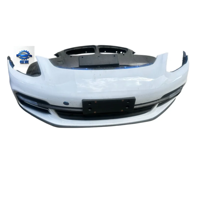 For 2019-2023 for Porsche for Panamera 971 Front Bumper Grille Radiator Fan Parking Sensor Wiring Harness New Plastic Auto