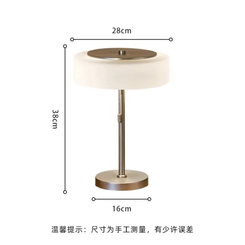 النمط الإيطالي مصباح طاولة زجاجي الحديثة الحد الأدنى الإبداعية الراقية الفاخرة غرفة المعيشة غرفة نوم السرير فندق دراسة LED مكتب الخفيفة #5