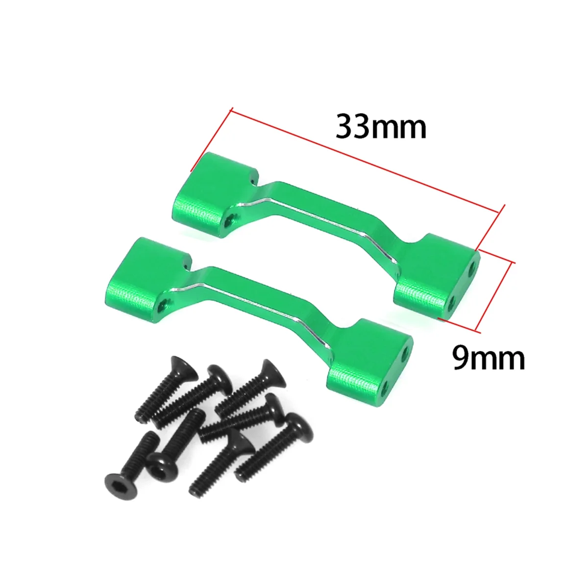 RC Car Upgrade Side Panel Rail Kit für LOSI 1/18 Mini LMT 4X4 Brushed Monster Truck RC Car Upgrade Teile Grün