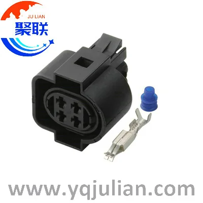 Auto 4pin plug 1H0973734 Sensor connectors cable harness connector 1H0 973 734 with terminals and seals