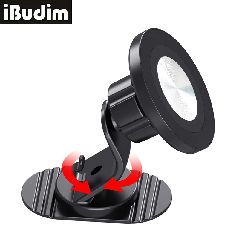 

Магнитное автомобильное крепление для мобильного телефона, совместимое с универсальным магнитом MagSafe, автомобильный держатель для телефона на приборной панели для iPhone 15, Xiaomi, Huawei