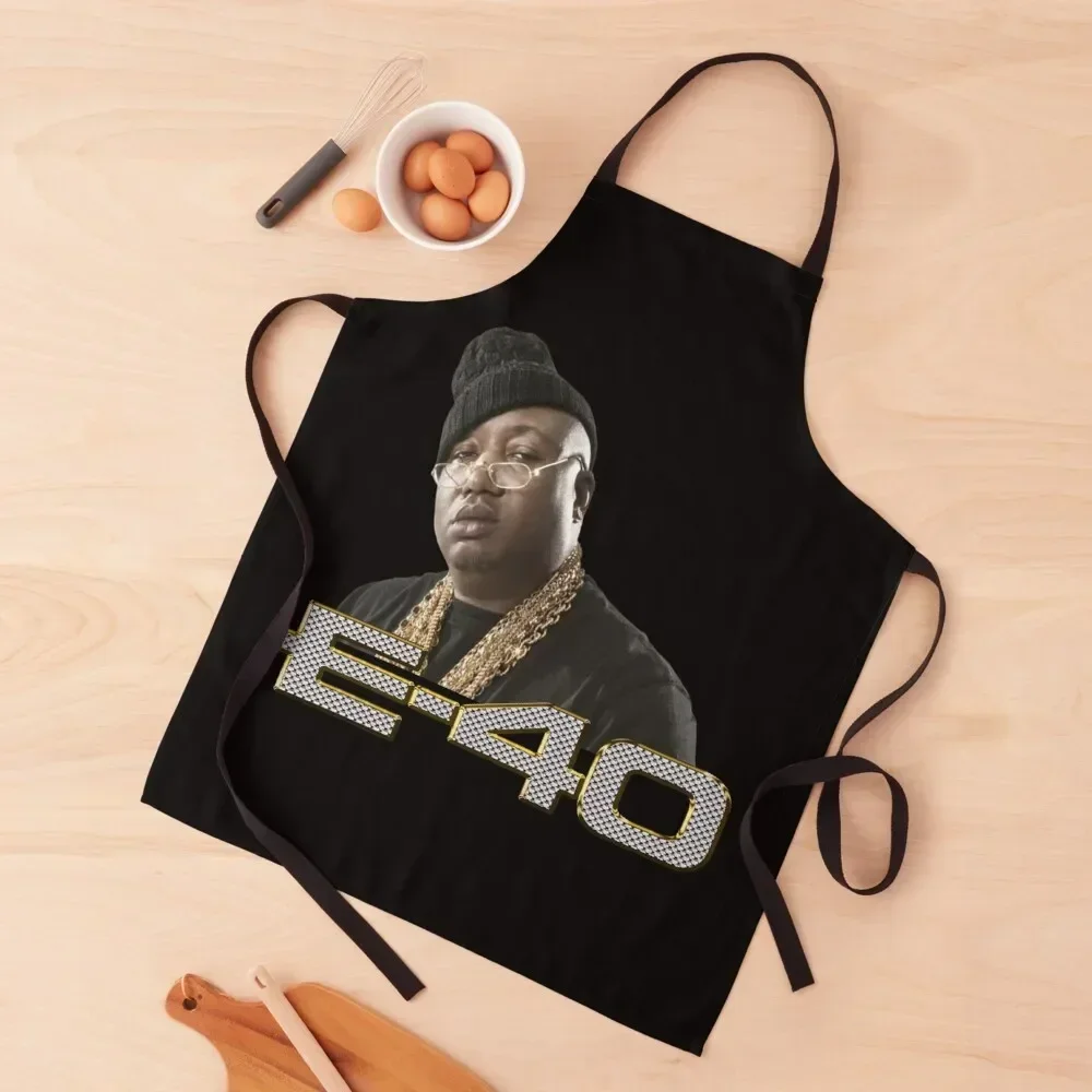 

E-40 Apron christmas kitchen for home useful pieces home women custom women's kitchen Apron