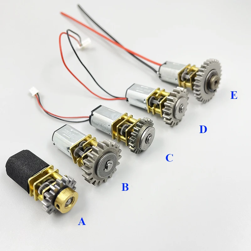 DC 3V 5V 6V Micro N20 Full Metal Gearbox Gear Reduction Motor High Torque Engine For Fingerprint electronic lock