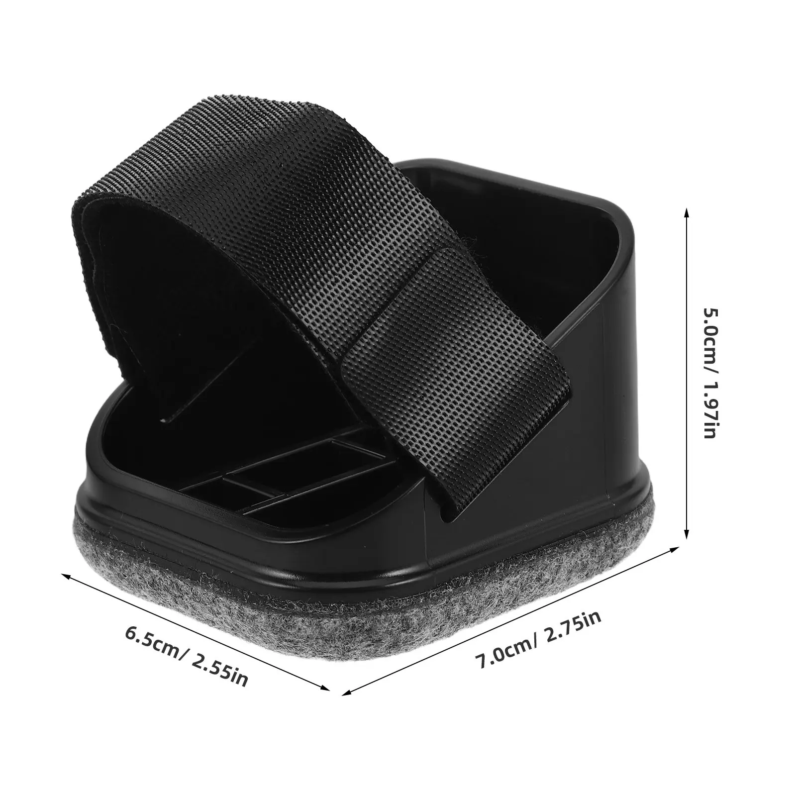 5Pcs Chair Fixing Pads Anti-Vibration Furniture Stopper for Hard Floors Office Salon Wheel Stoppers Prevent Floor Scratches