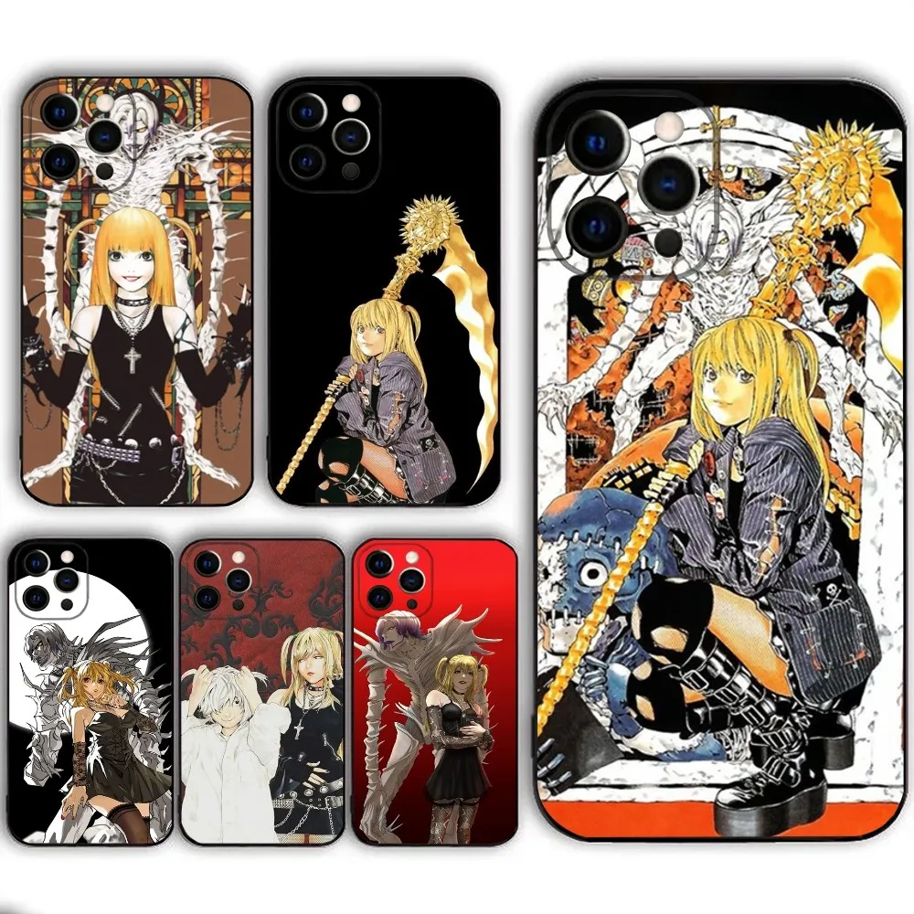 Amane D-Death Misa Note-S  Phone Case  For IPHONE 15,13,14,12,Mini ,11, Xr, X ,Xs Pro Max 8, 7 Plus Back Cover