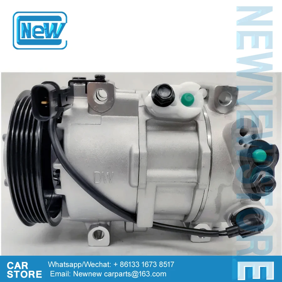

For Kia Rio AC Compressor KIA RIO 2011-2016 DVE9 977011W100 97701-1W100 1A3AE-02300 1A3AE02300 2C061-0003 2C0610003 P300133331