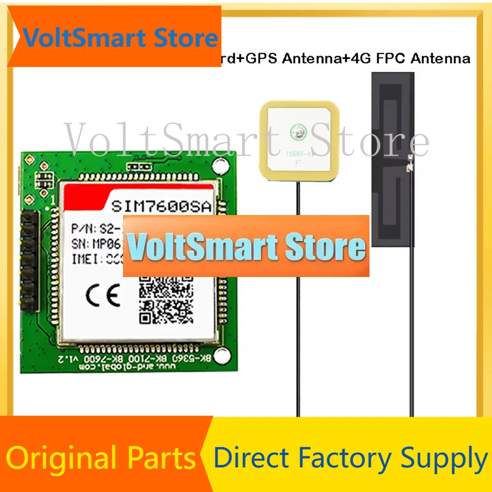 VoltSSIM7600SA LTE Cat1 Module Breakout Board Core Board B1/B2/B3/B4/B5/B7/B8/B28/B40/B66 New Zealand Australia South America