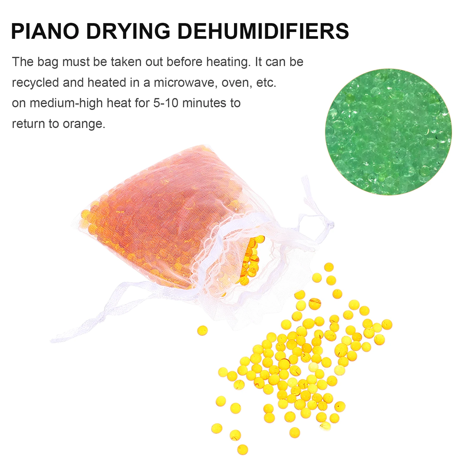 

5 Pcs Musical Instrument Desiccant Violin Driers - Supplies Universal Durable Guitar Electric