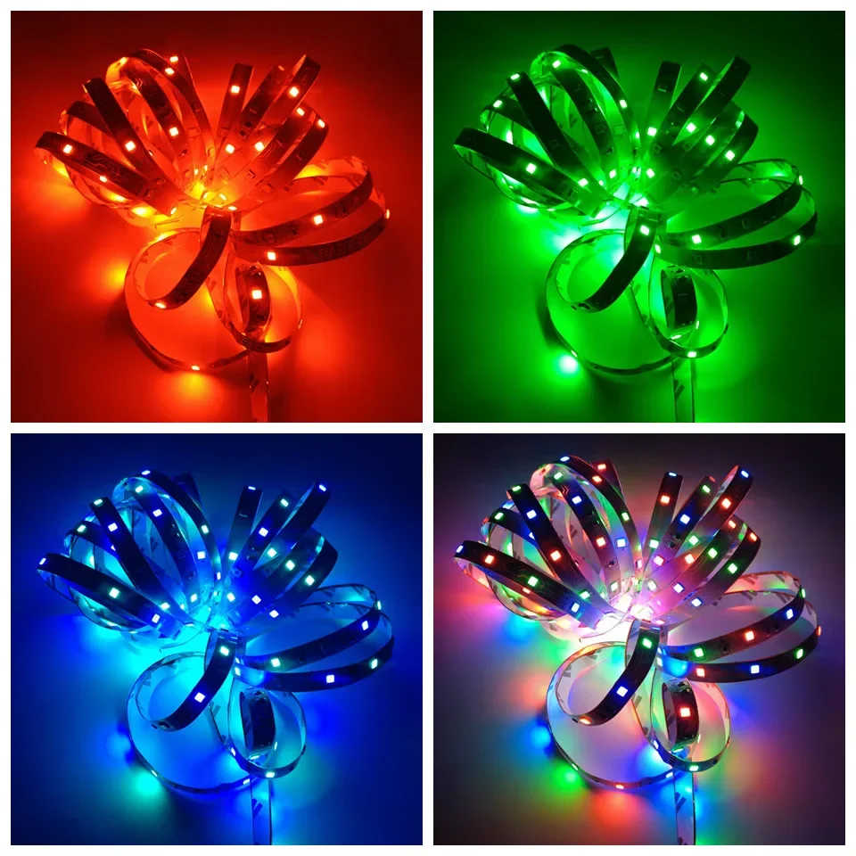 RGB LED Strip 10M SMD2835 Waterproof Kit Power Supply 12V Remote Control RGB Tape Ambilight Backlight Ribbon