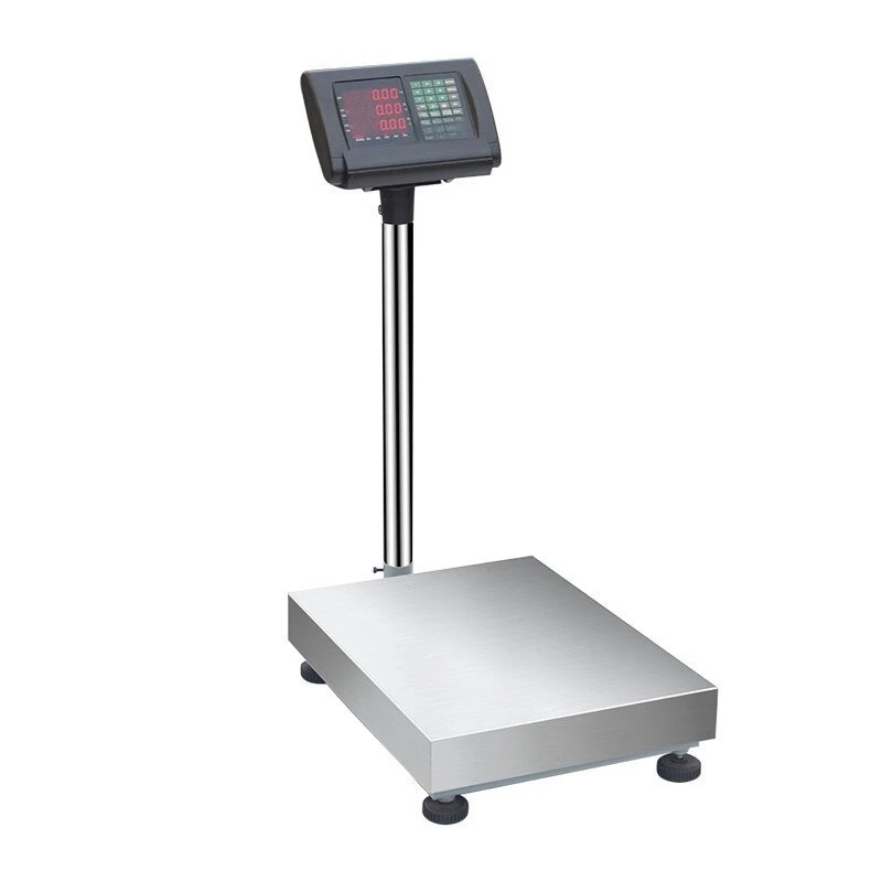 

Electronic scale Bench scale Stainless steel electronic scale 300kg waterproof commercial industrial bench scale