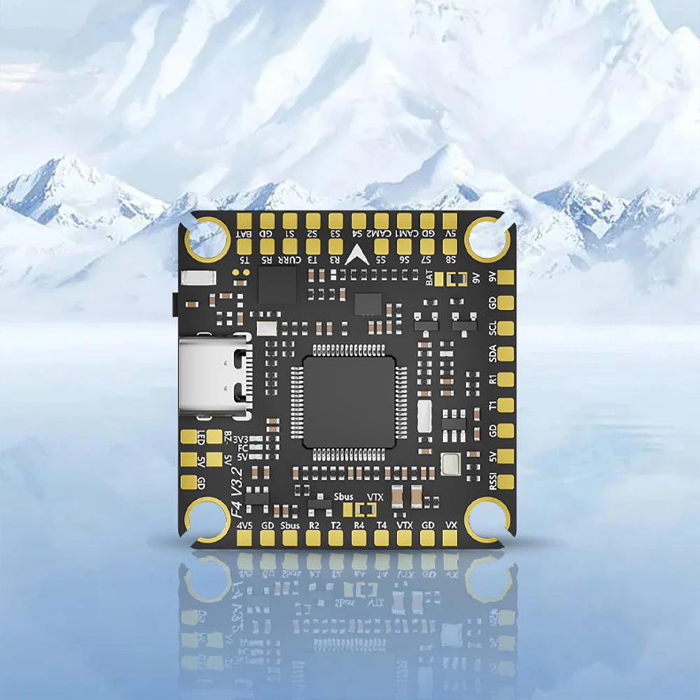 Aocoda-RC F405 V3.2 FPV Flight Controller With BLE Wireless Configurator 3-8S Support ICM42688P 16MB BlackBox 30.5x30.5mm,FPV FC