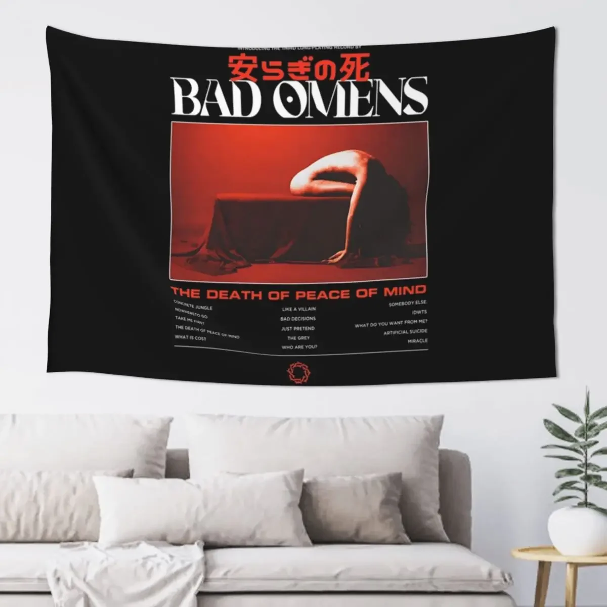 

Bad Omens The Death Of Peace Of Mind Tracklist. Tapestry Wall Deco Mushroom Tapestry