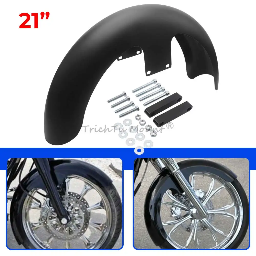 

Новое переднее крыло для мотоциклов Harley Touring Electra Glide, Road Glide, Road King, Street Glide, Tour Glide, Ultra Limited 1994-2013 годов выпуска