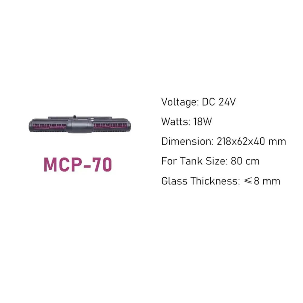 Jebao MCP-70 90 120 150 180 Aquarium Fish Tank WiFi Smart Cross-Flow Circulating Pump Wavemaker with LCD Display Controller