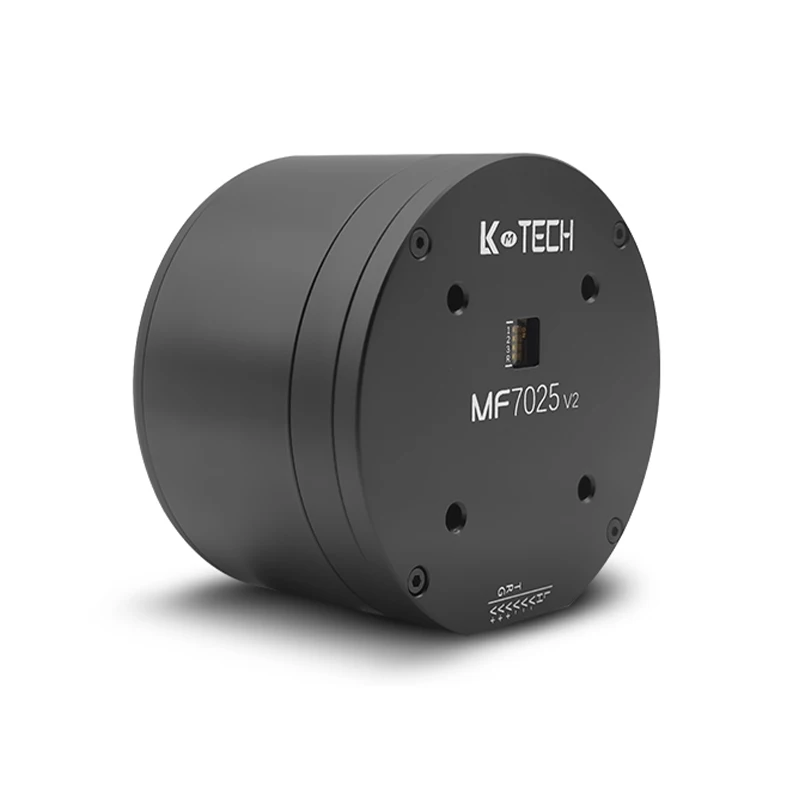 MF7025v2(RMD-L-7025)BLDC ، فرش ، محرك صغير ، روبوت التفتيش ، مركبة متوازنة ، القرص الدوار ، روبوت الأنابيب ذات العجلات ، الفك لقط