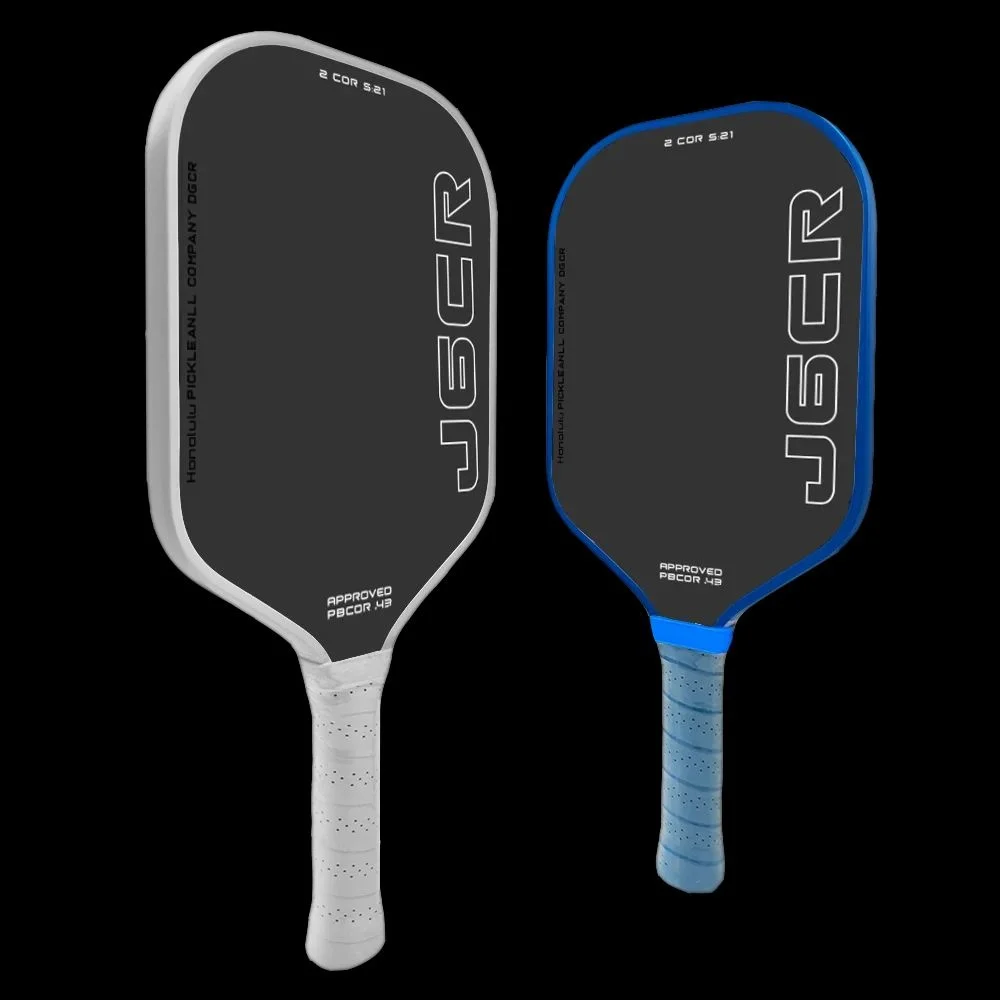 J6CR Pickleball Paddle CFC Carbon Fiber Foam Core Dynamic PowerFlex Rough Surface Power Rebound 5th Gen USAPA Approved