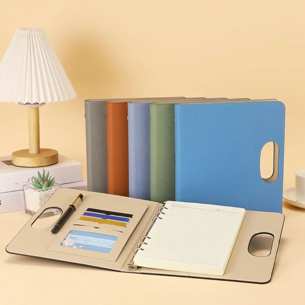 

Multifunction PU Leather A5 Notebook To Do List Diary Loose Leaf Notebook School Supplies Stationery Memo Book Birthday Gifts