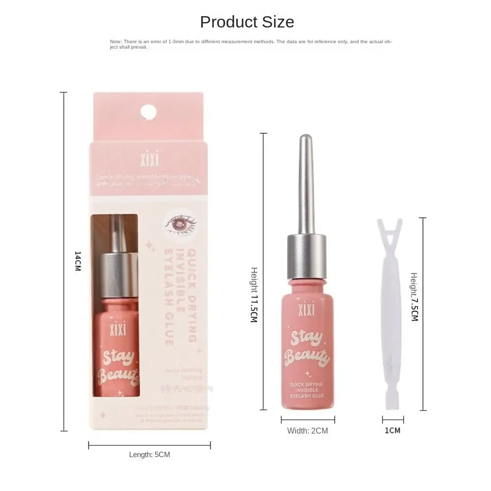 Beauty Tool XIXI Double Eyelids Glue Long-lasting Quick Dry False Eyelash Glue Non-irritant Clear Fake Eyelashes Extension