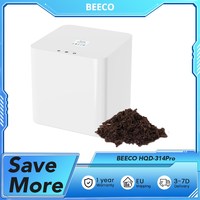 BEECO HQD-314Pro Kitchen Composter 3.3L Capacity Turning Waste into Natural Fertilizer, Built-in UVC Light Child Lock LCD Screen