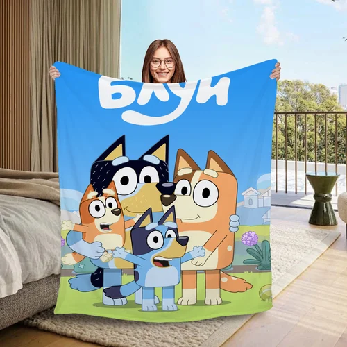 Paw P-Patrol DogS 프린트 담요, 피크닉 담요, 따뜻한 담요, 부드럽고 편안한 담요, 집 여행 생일 선물