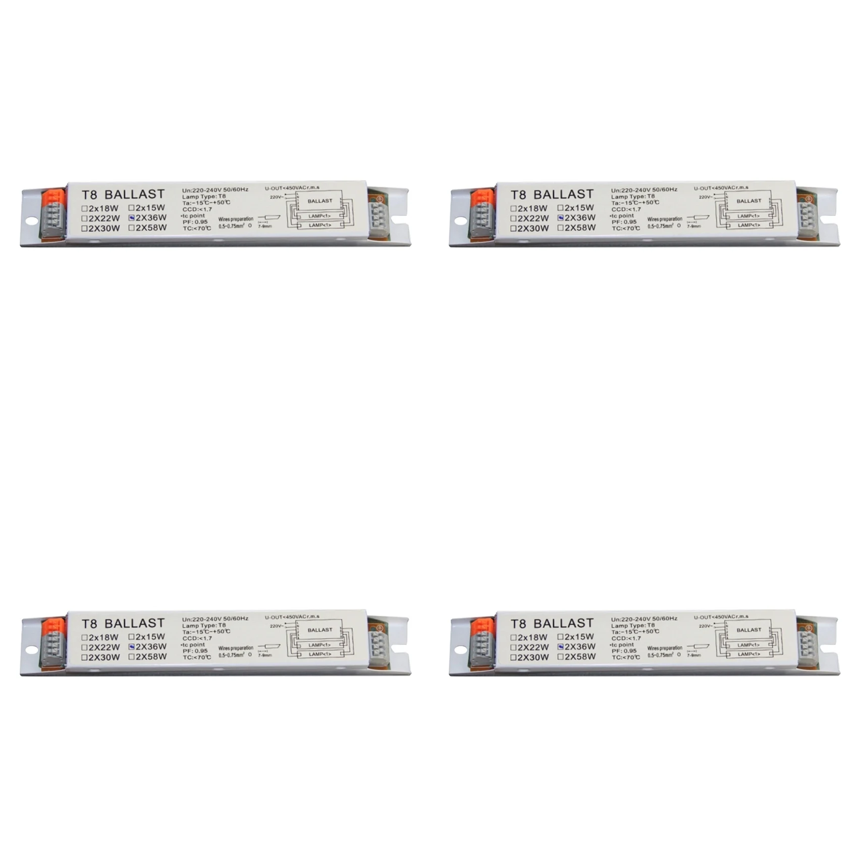 a80i-4x-t8-2x36w-electronic-ballast-for-uv-germicidal-lamp-fluorescent-lamp-for-home-office-supplies-iron-sheet