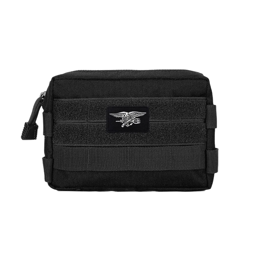 US NAVY SEAL TRIDENT SWAT EAGLE Tactical Patch Fun Quote Meme Velcros Military Badge Hook Loop for Backpack DIY Jeans Cap view 4