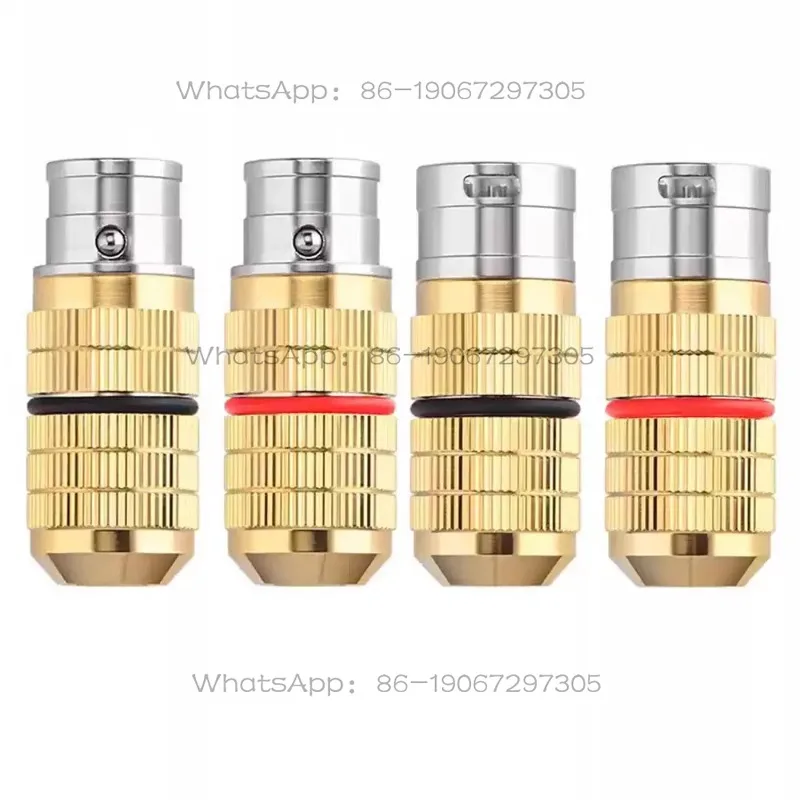 CGF XLR Balanced Cable Male and Female Plugs, Rhodium-plated Three-core Plus Shielding Column