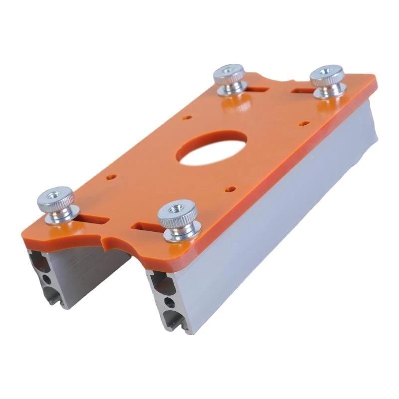 Q5WD Router Slotting Locators 2 in 1 Palms Router Base Router Slotting Bracket for 65mm Trimmers Carbinet Close