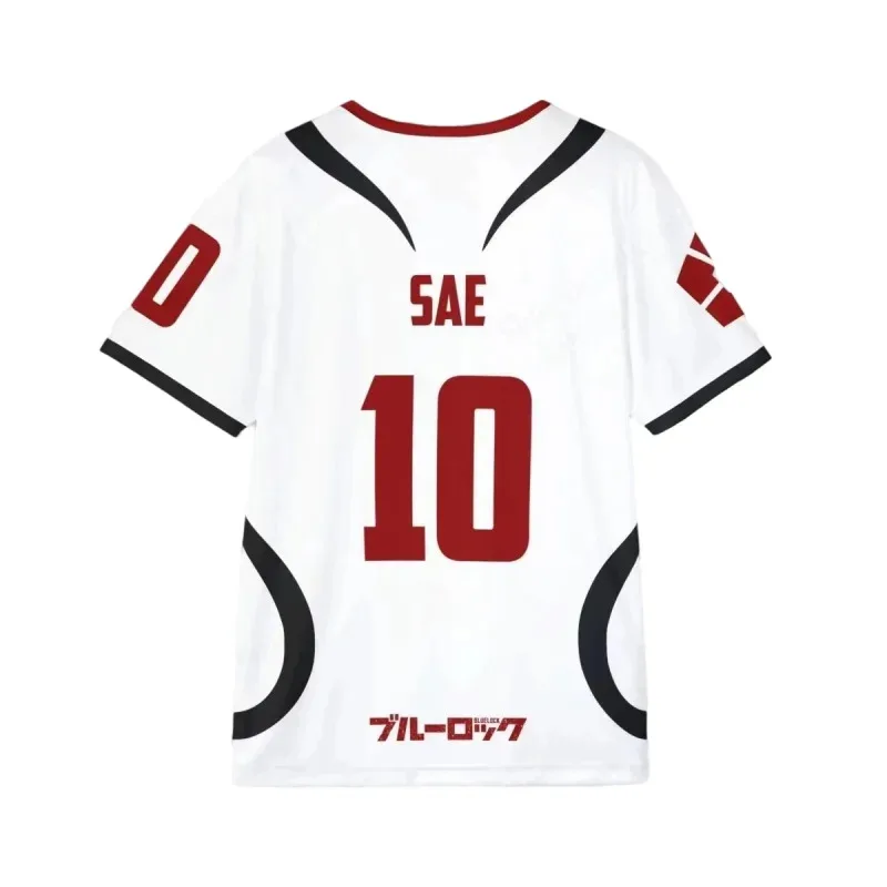 أنيمي الأزرق قفل #   10 SAE قميص كوسبلاي لكرة القدم جيرسي #   2 أزياء أوليفر أيكو التأثيرية #   13 زي كرة القدم شيدو طباعة ثلاثية الأبعاد